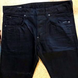 Nice gently used pair of G Star Raw black jeans!